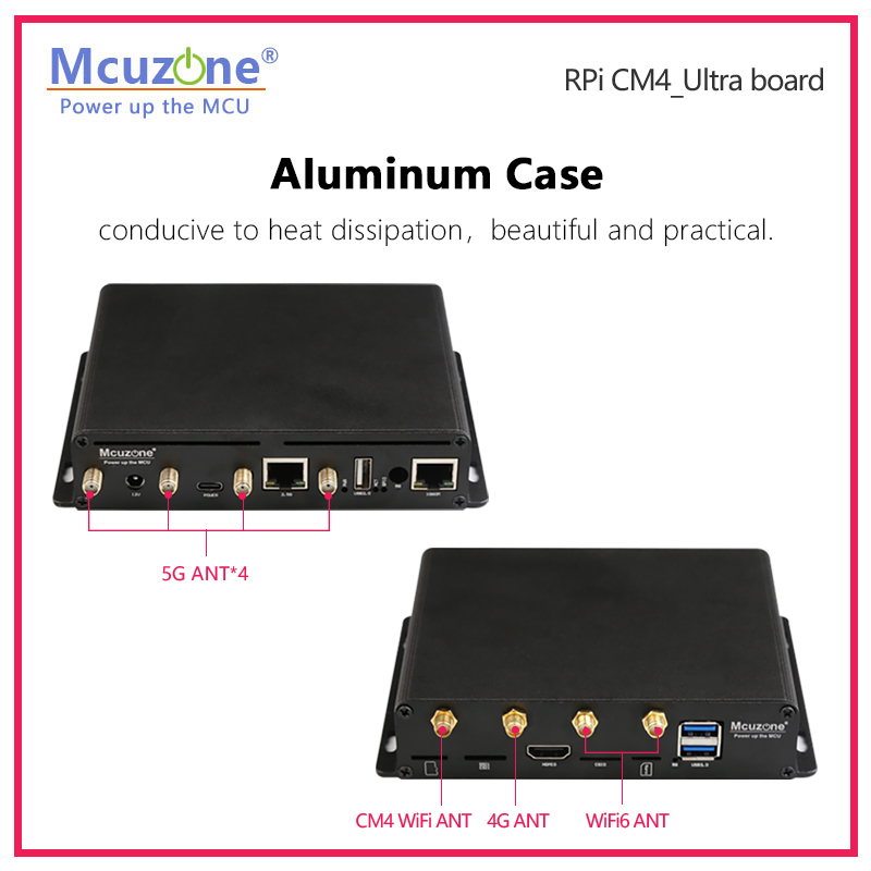 Raspberry Pi CM4_Ultra Board 4 - Deskpi Super6C review and price